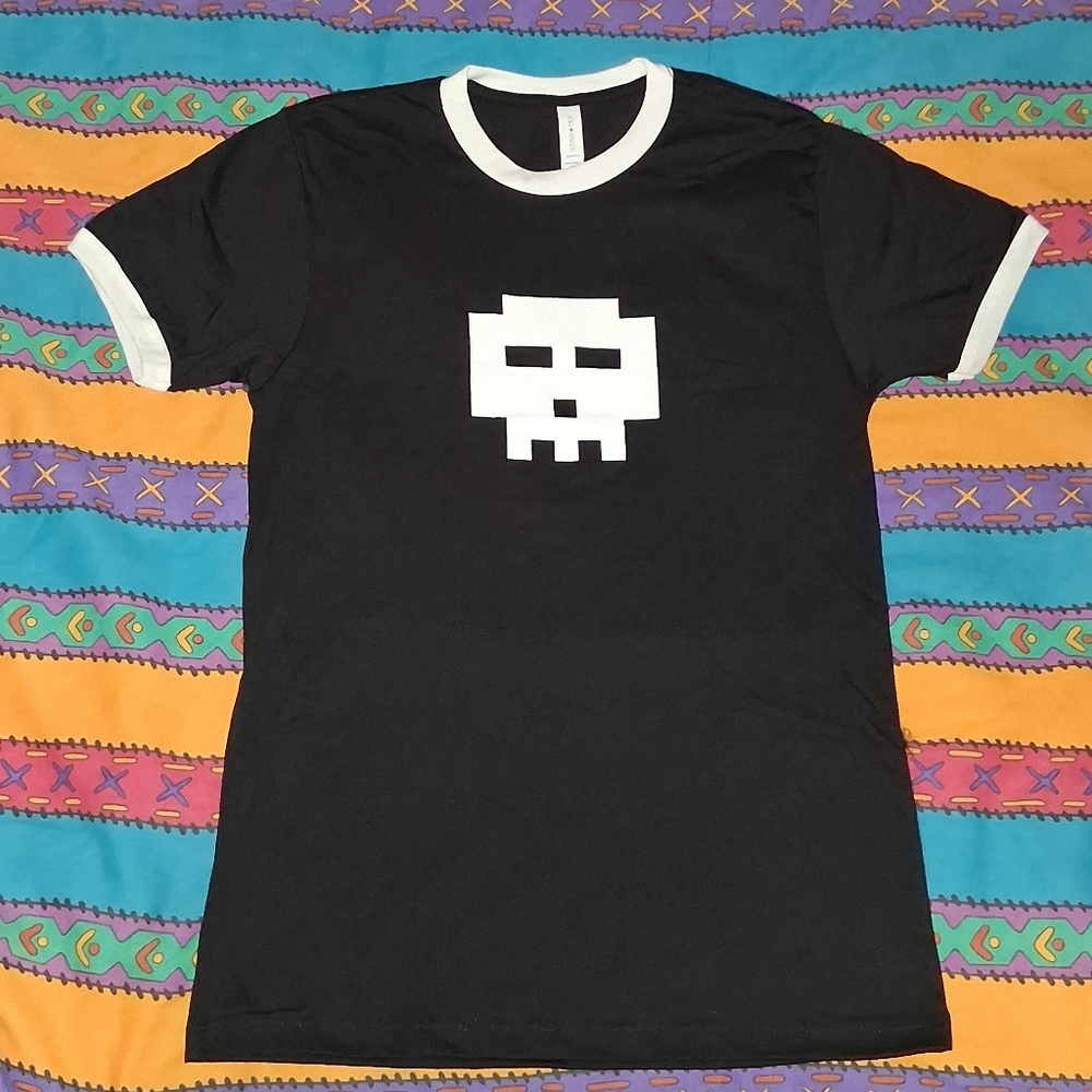 New Scott Pilgrim Skull Ringer Shirt Movie Tee